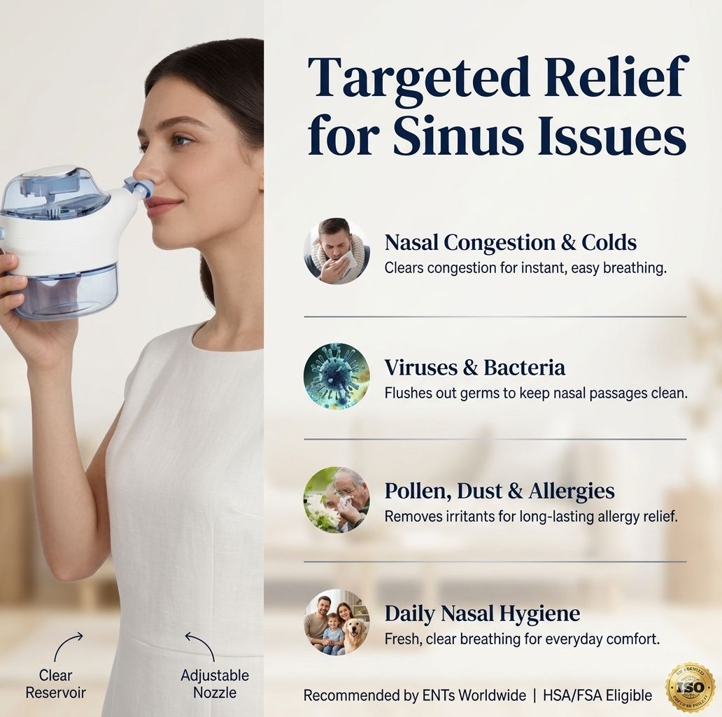 Dermaluxa™ Nasal irrigator